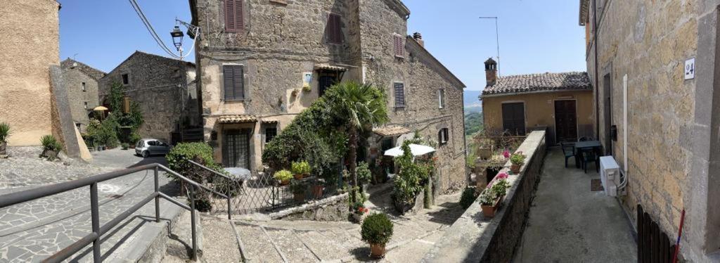 Cortile Nel Borgo Apartamento Civitella dʼAgliano Exterior foto